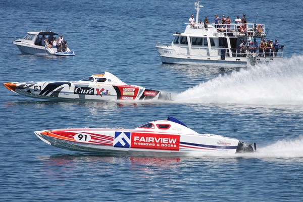 Whangarei�s Marsden Cove offers new venue for offshore powerboats 